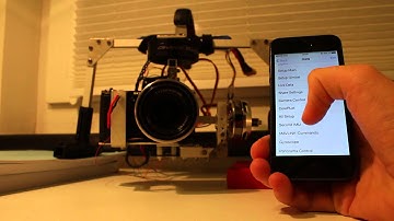 Storm32BGC and Alexmos iOS App Demonstration