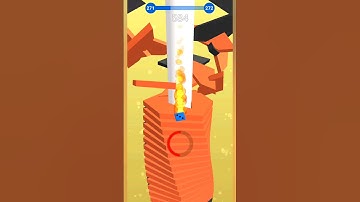 Stack Ball Gameplay Level #271 #stackball #stackrider #stackcolors #ballgame #kidsgame #kidsshort