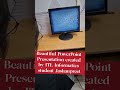 Beautiful PPT Created by ITL Informatics Student Jashanpreet | Learn PowerPoint in Pathankot