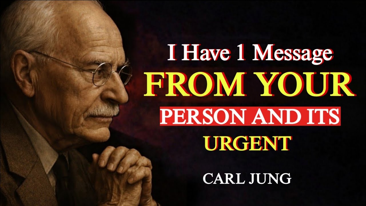 HAVE AN URGENT MESSAGE FROM YOUR INNER SELF — CARL JUNG