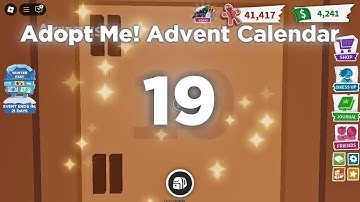 Adopt Me! Advent Calendar - Day 19 [with Arrrgus]