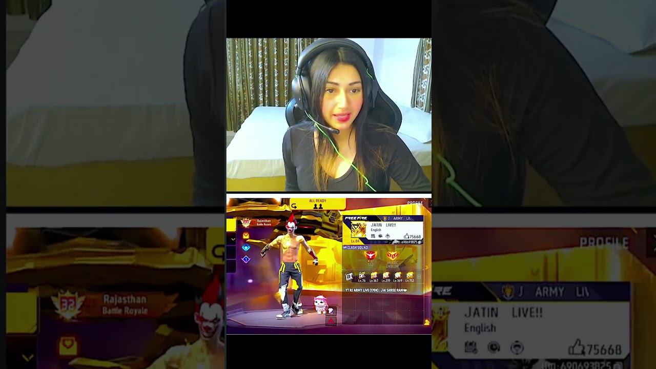 PRIEA GAMING react on my ID 🔥 RJ ARMY LIVE 