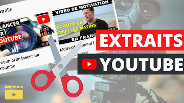 Comment FAIRE un EXTRAIT YOUTUBE en quelques secondes ?  Et le Partager pour Gagner des Vues