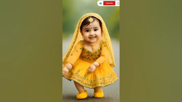 cute baby girl dancing!💃❤️#cute #baby #babydance #dance #funnykids #ai #viral #ytshorts #shorts 👯😜✨😀 thumbnail