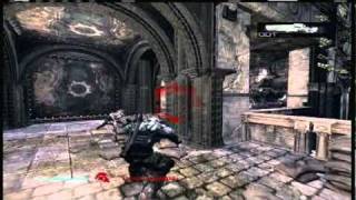 Gears of War Ridiculous Triple Blindfire with Superman