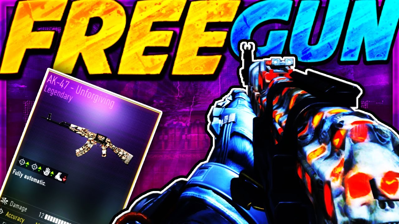 FREE "LEGENDARY AK 47 UNFORGIVING" in COD AW - HOW TO GET FREE AK 47 In Advanced Warfare