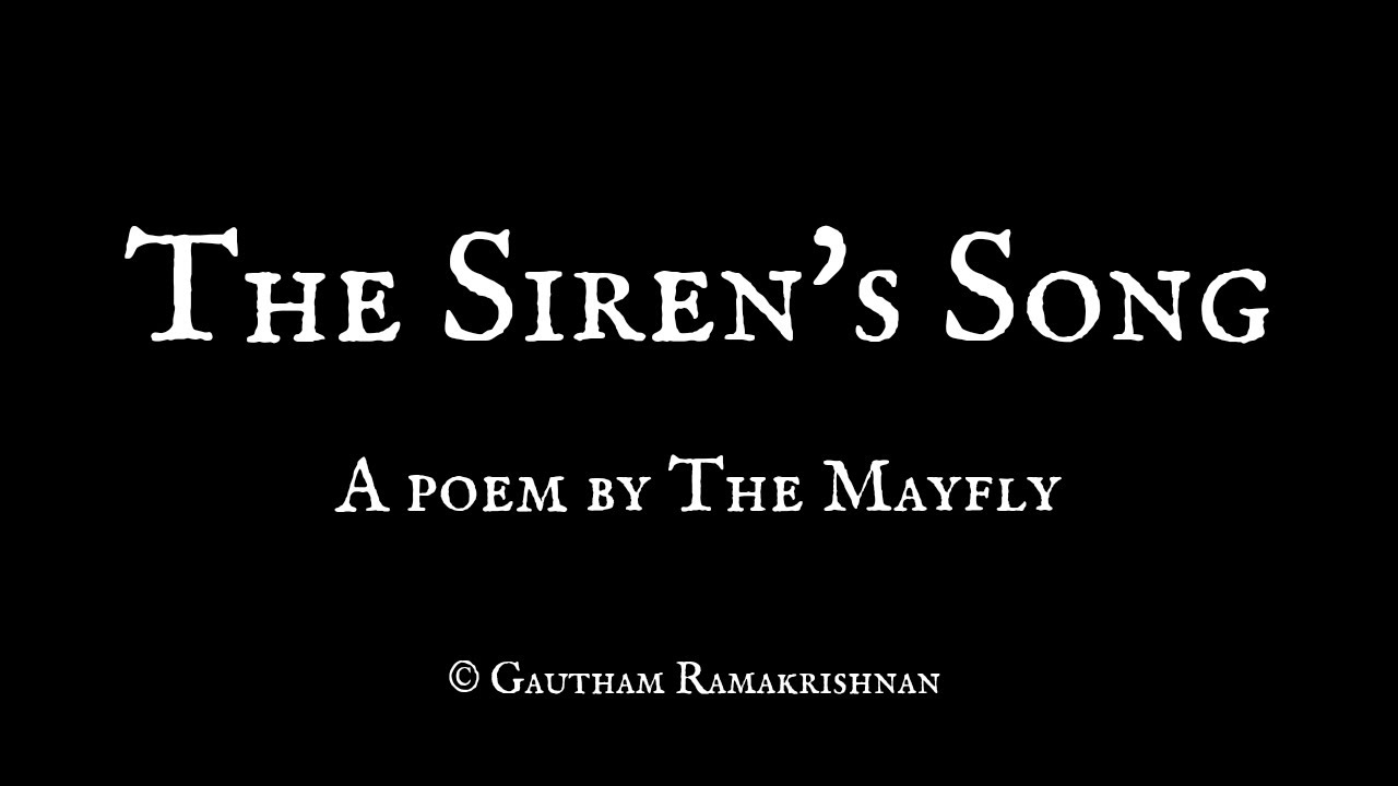 The Siren's Song (a love poem) YouTube