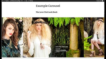WP Electric Carousel Full-Width Image Slider Wordpress Plugin