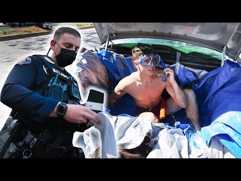I Put A Pool in the back of a Cop Car