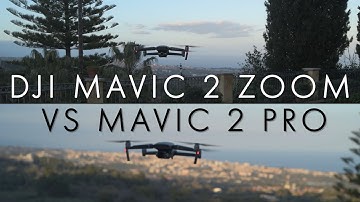 Mavic 2 Pro vs Mavic 2 Zoom comparison