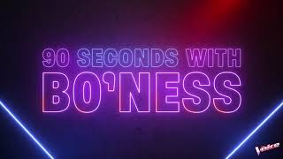 The Blind Auditions: 90 seconds with Bo'Ness | [The VOICE AUSTRALIA 2020]