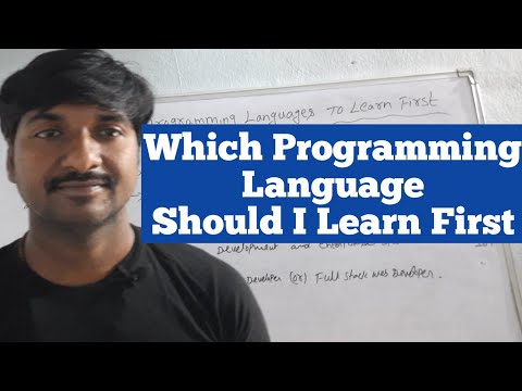 Best Programming Language to Learn First