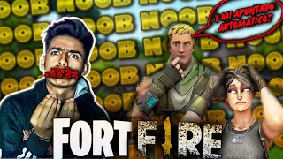 Jugador de FREE FIRE juega FORTNITE por primera vez (epico)