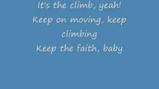 Miley Cyrus - The Climb Lyrics