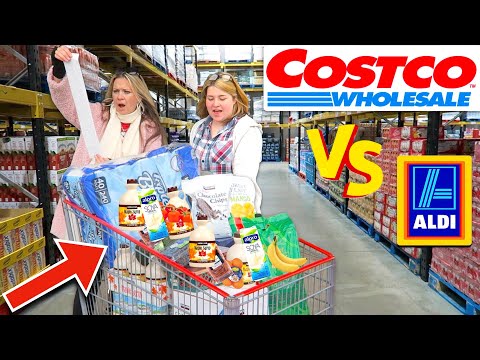 Costco Vs Aldi Price Comparison Is Costco Actually Cheaper Food Haul