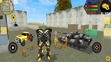 Robot Shark 2 Pickup Robot by Naxeex - Süper Kahraman Robot Köpekbalığı #23 - Android Gameplay