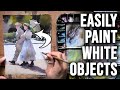 How to paint white objects in watercolor  easily