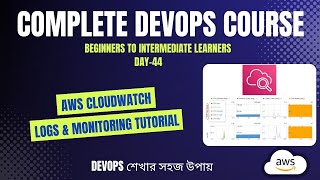Day-44 | AWS CloudWatch Logs & Monitoring Tutorial | Step-by-Step Hands-On Demo