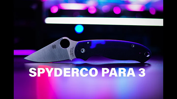 THE FOREVER KNIFE?! | Spyderco Para 3 S110V