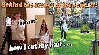 BEHIND THE SCENES HALLOWEEN SERIES**HOW I CUT MY HAIR AND MORE**