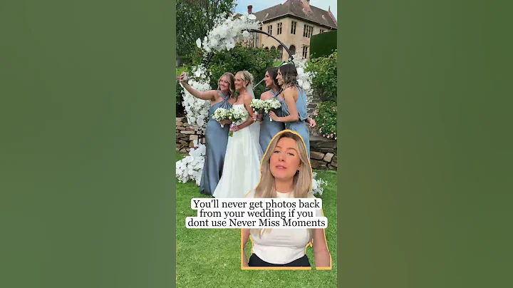 Your wedding guests will always take photos throughout your wedding…