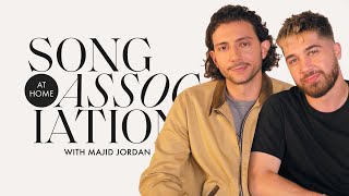 Majid Jordan Sings Labrinth, Mac DeMarco & "Been Through That" in a Game of Song Association | ELLE