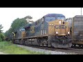 [3E] Explosive CSX Train and a Q616's Knuckle Breaks Again, Hull - Dacula GA, 07/24/2016 ©mbmars01