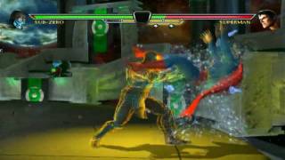Sub Zero 144% Rage Exploit Combo MK vs DC