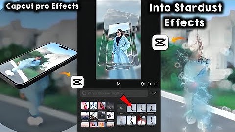 Capcut instagram reels video editing|into stardust effect in capcut|cinematic reels tutorial