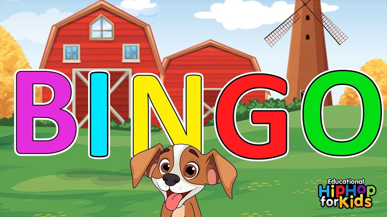 BINGO | Nursery Rhymes For Kids | Educational HipHop - YouTube