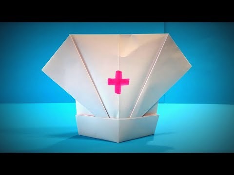 Come realizzare un cappellino da infermiera Origami facile