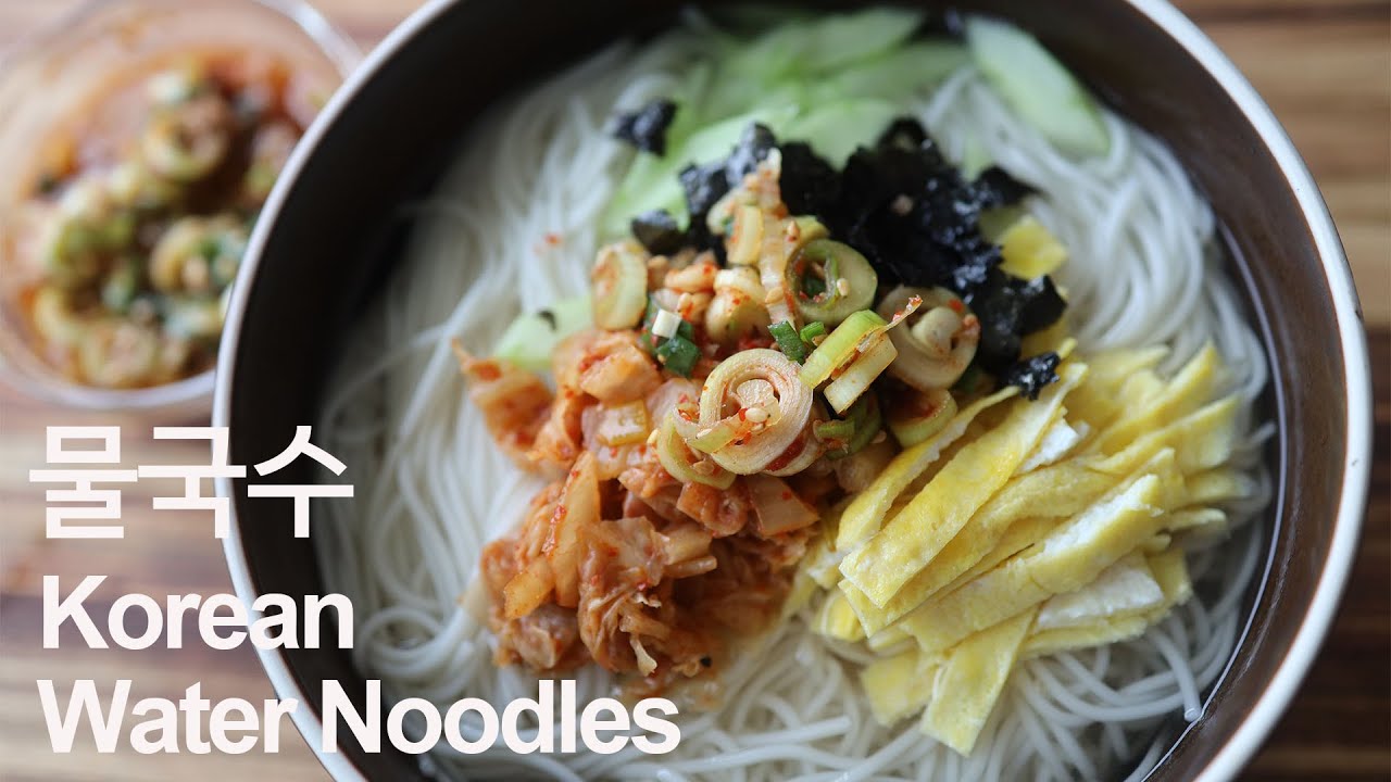 Korean Water Noodles ｜ How to Make Water Noodles Sauce and Broth (ft