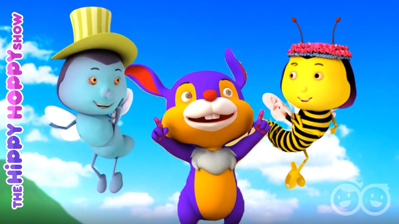 Hippy Hoppy and Friends | Simple Nursery Rhymes for Kids | Hippy Hoppy ...