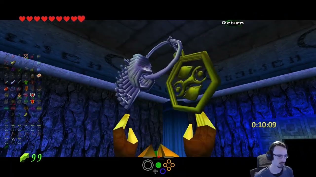No Hit Ocarina of Time Randomizer - Attempt 50
