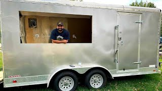 Building a Food Truck: Installing the Concession Window