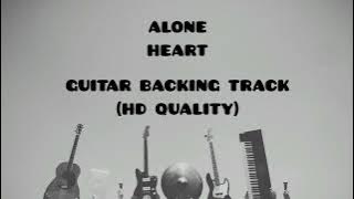 ALONE By Heart (HD Quality) | Guitar Backing Track | For Guitar