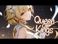 「Nightcore」 Queen of Kings - Alessandra ♡ (Lyrics)