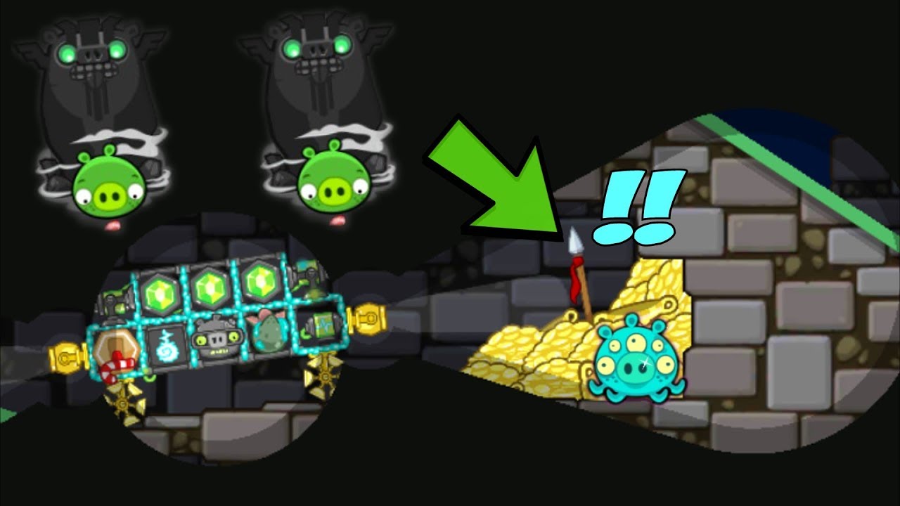 Bad Piggies FINDING GOLD MINE 4600+ SCRAPS SKULL STATUE!!! YouTube