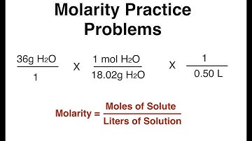 Molarity Practice Problems Made Easy | Chemistry Tutorial with Step-by-Step Solutions