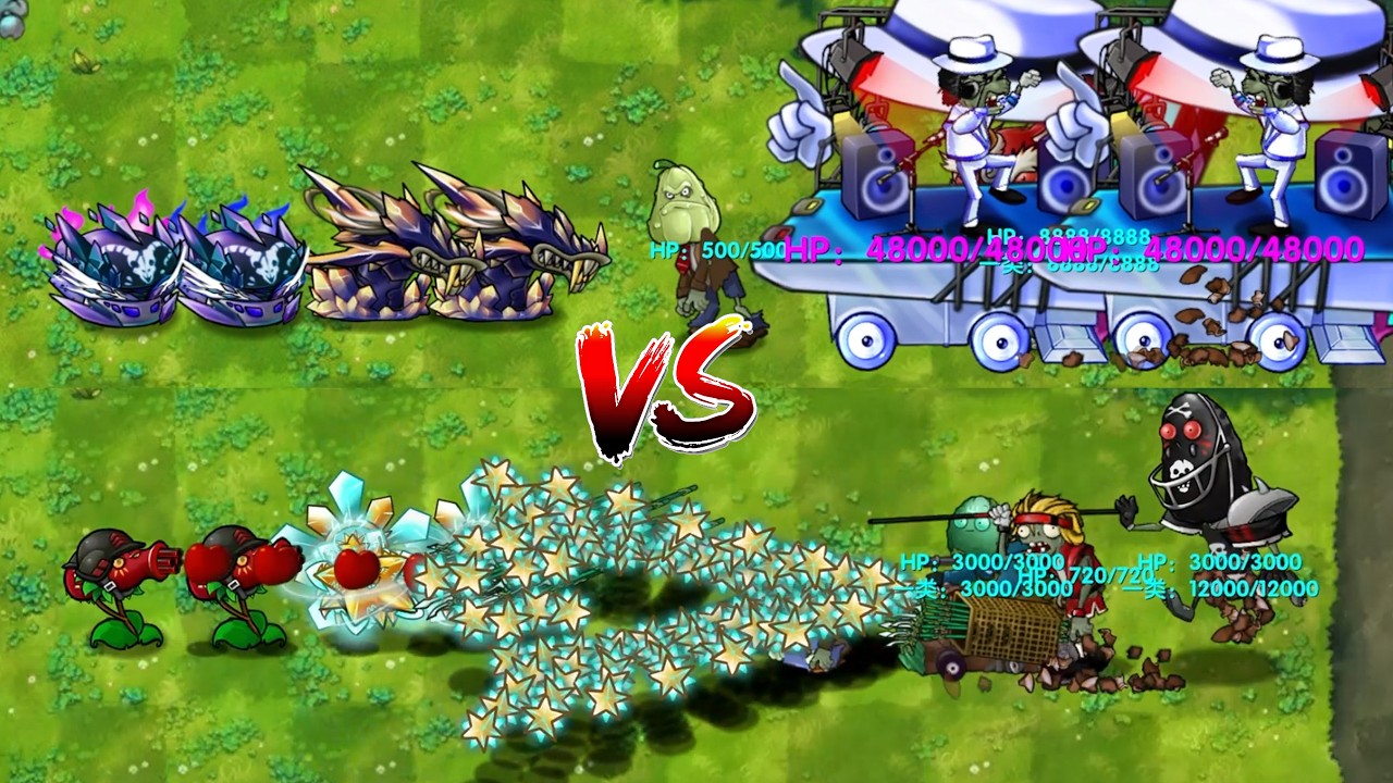 PvZ Fusion 3.2 - Ultimate Plant Teams Vs 4 Random Zombie Vase Breaker ...