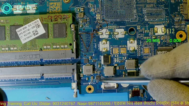 Hp 15 La c701 Laptop not triggering Concept | Chiplevel Laptop Repair Training Course