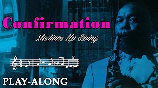 Confirmation - Medium Up Swing || BACKING TRACK