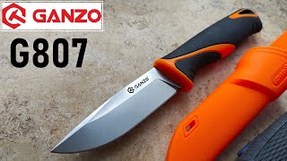 ✅ NEW GANZO Fixed G807 Budget Knife ( Morakniv отдыхает )