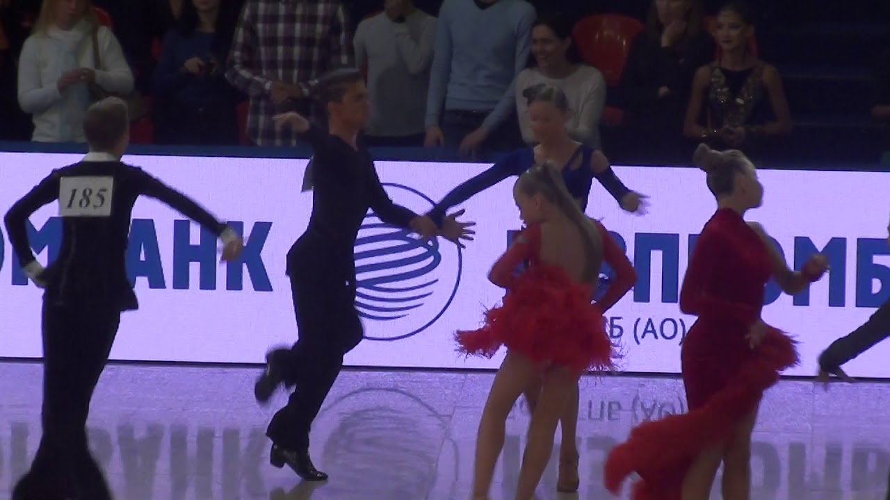 Dmitry Ladonychev - Julia Pankova Jive WDSF Junior 1 ROC 2017 quickstep isn't responding
