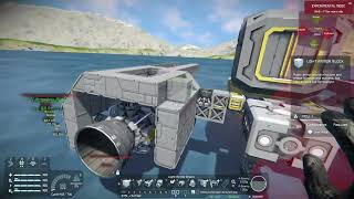 Space Engineers  Small grid ship build  2024