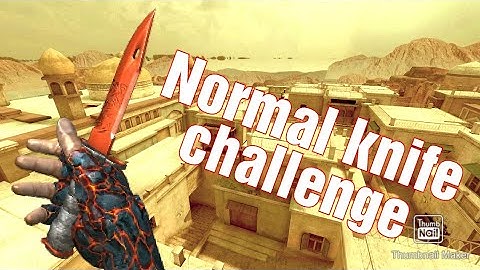 Normal knife only 😂 | Forward Assault