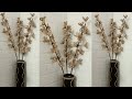 How to Make Jute Flower and Vases | Making With Jute Flower and Vases (Bunga dari Tali Rami)