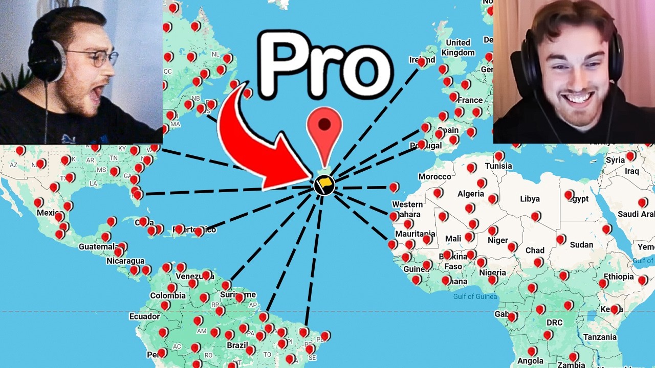 100 Viewers vs 1 Geoguessr Pro