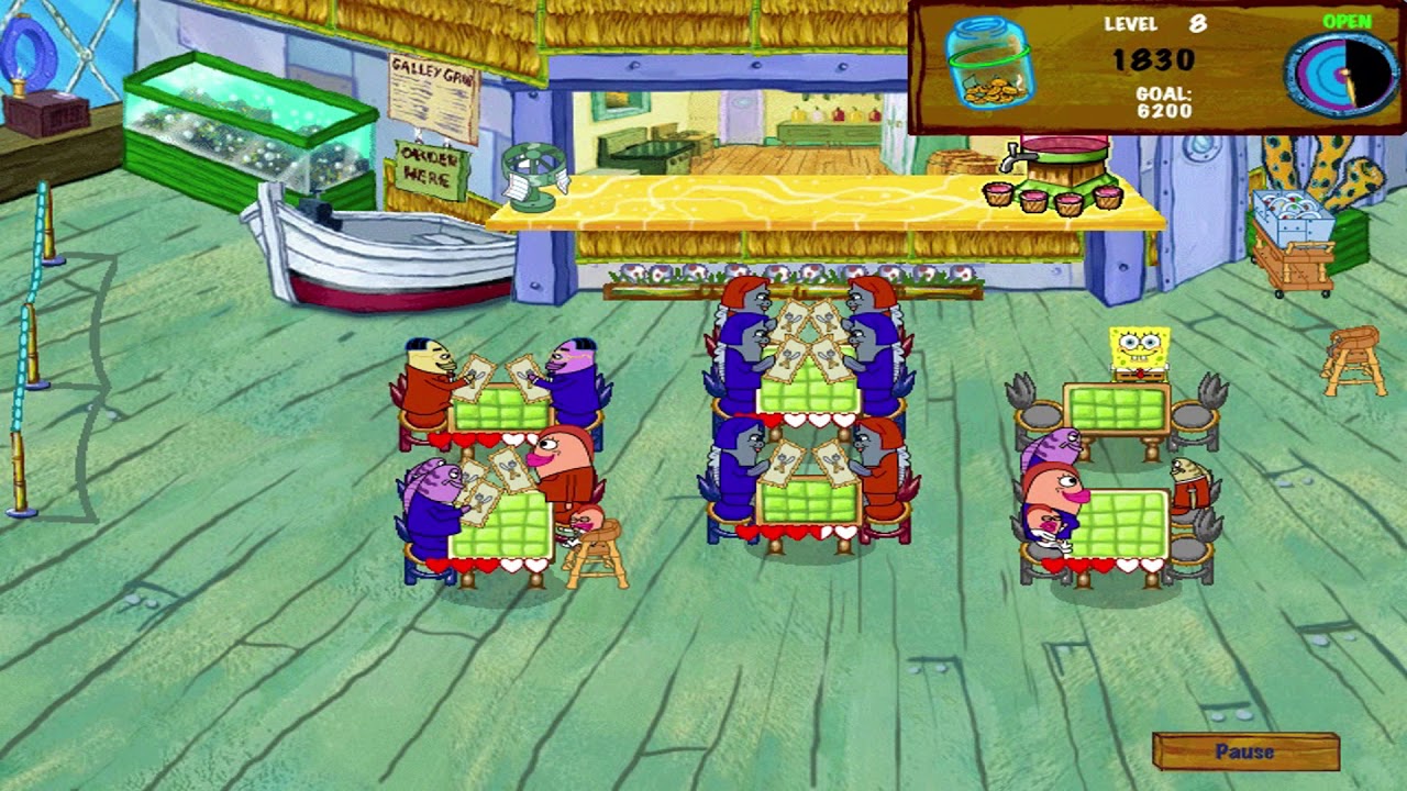 spongebob diner dash pc