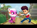 Who is the Best? Кто круче? Talking Angela or Ryder? Paw Patrol vs Talking Tom Hero Dash